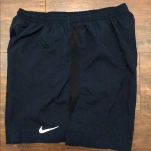 Navy/Black Nike running shorts